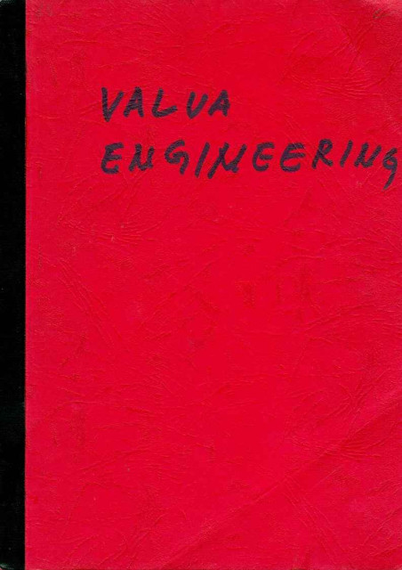 Valua Engineering - DR. Ir. S. Chandra