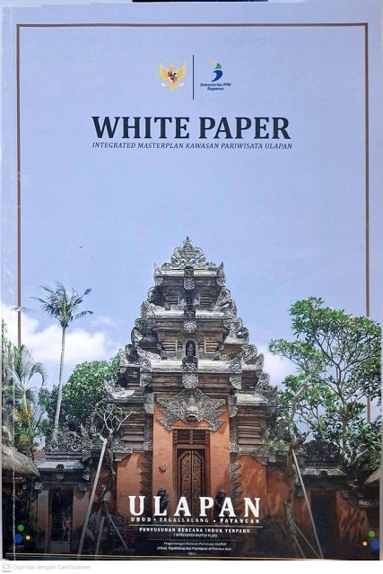 White Paper Integrated Masterplan Pariwisata Ulapan - Badan Perencanaan Pembangunan Nasional