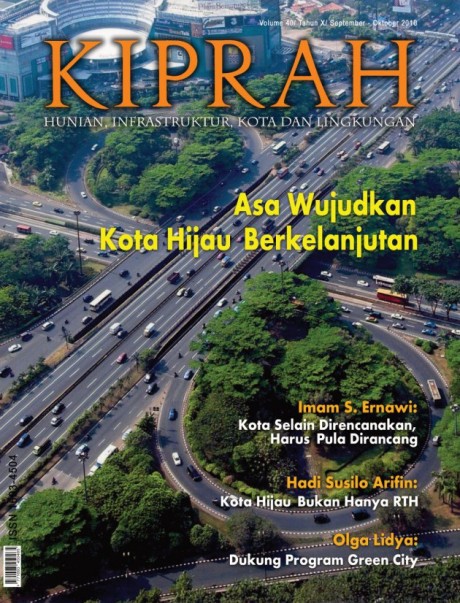 Asa Wujudkan Kota Hijau Berkelanjutan - Volume 40/Tahun X/Edisi September - Oktober 2010