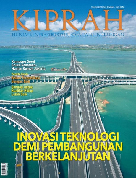 Inovasi teknologi demi pembangunan berkelanjutan - Volume 62/Tahun XIV/Edisi Mei - Juni 2014