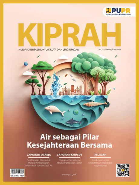 Air Sebagai Pilar Kesejahteraan Bersama - Volume 122/Tahun XXIV/Edisi Maret 2024