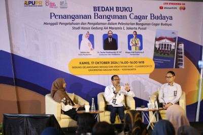 Bedah Buku Cagar Budaya, Upaya Pelestarian dan Pemeliharaan Bangunan Bersejarah