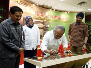 Peresmian Perpustakaan PUPR Hadirkan Sesuatu Yang Berbeda
