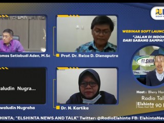 Webinar Soft Launching Buku "Jalan di Indonesia dari Sabang Sampai Merauke"